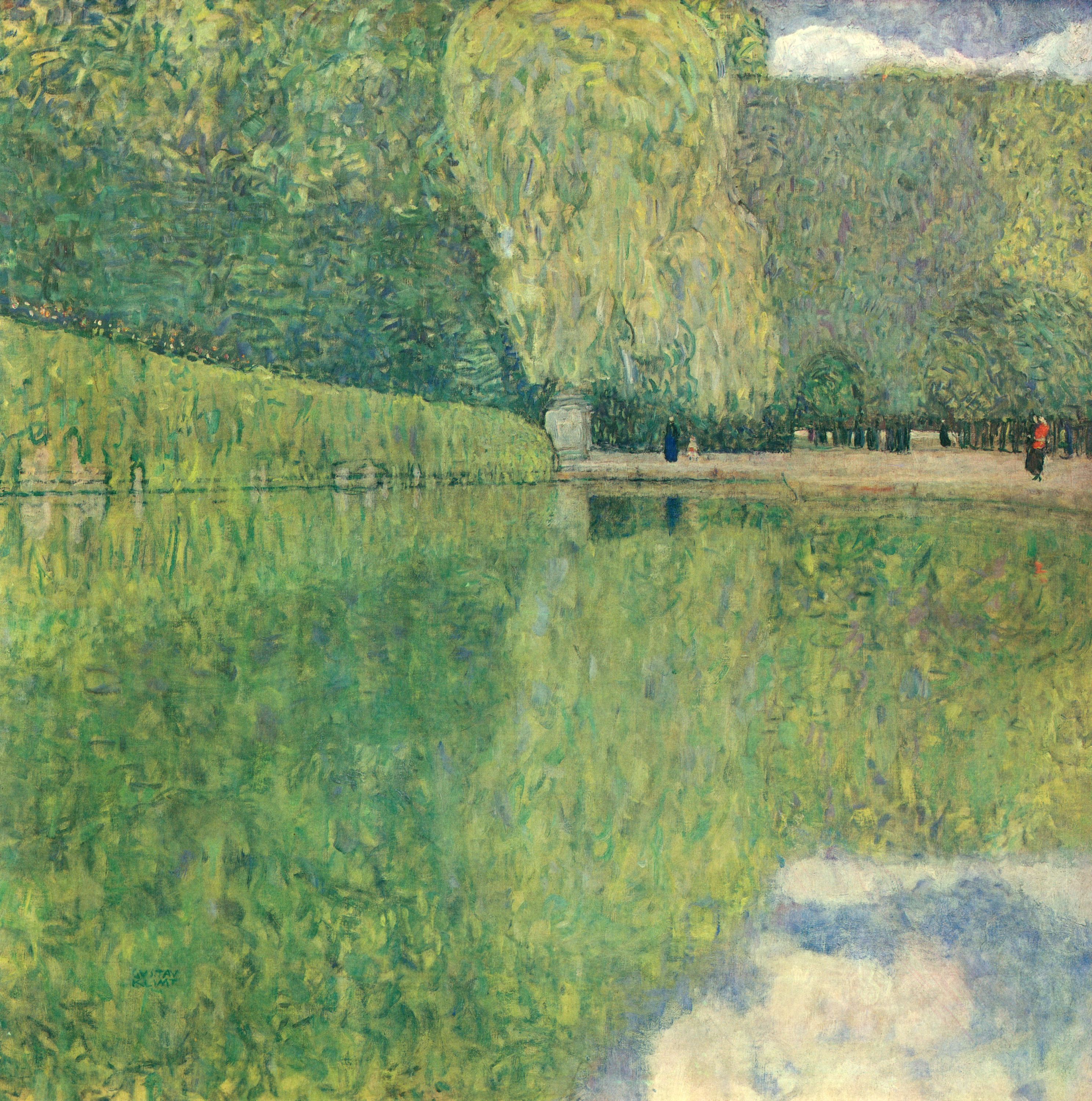 Gustav Klimt - Schönbrunner Park 1916